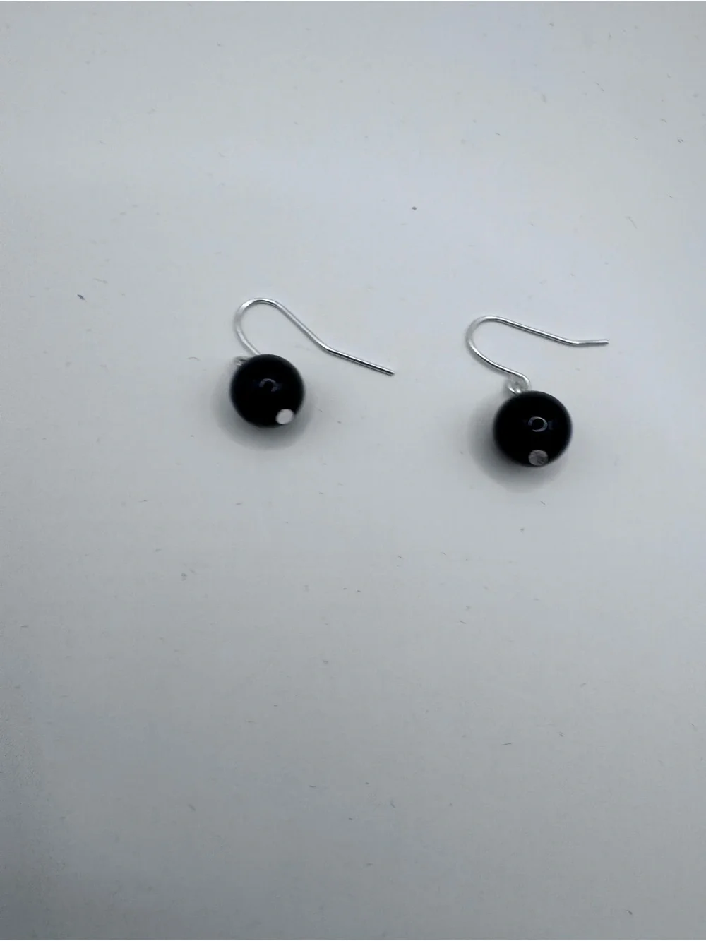 Black Bead Dangle Earrings - Women Jewelry